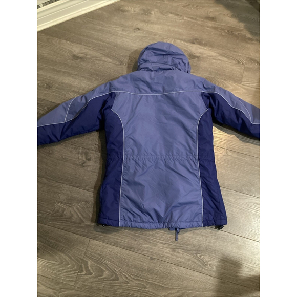 Winter Small Warm Columbia sportswear company jacket womans Coat Roll Up Hood - Picture 12 of 16